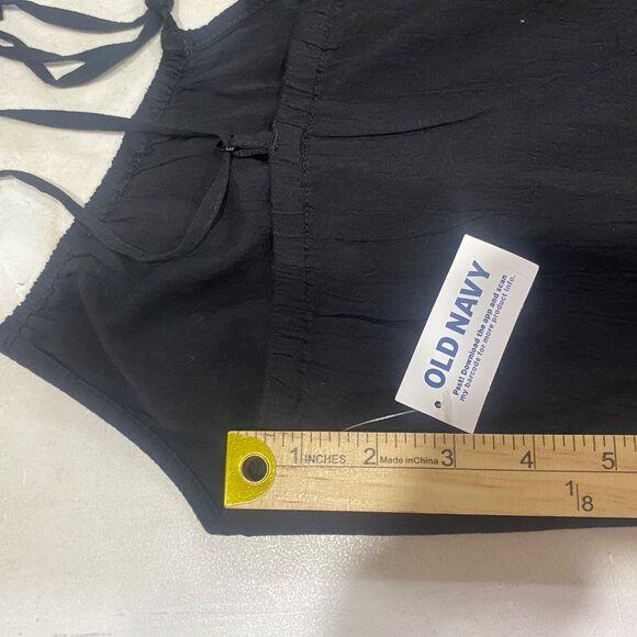 NEW‎ Cami Maxi Dress M Black Babydoll Stappy Casual Lounge Lightweight - Picture 15 of 16